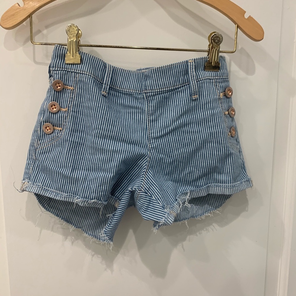 Abercrombie kids jean shorts